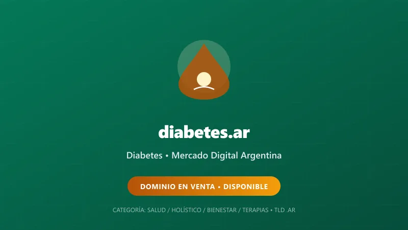 Identidad gráfica y activo digital para Diabetes en Argentina